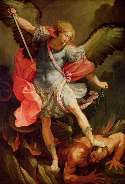Archangel Michael defeating Lucifer by Guido Reni