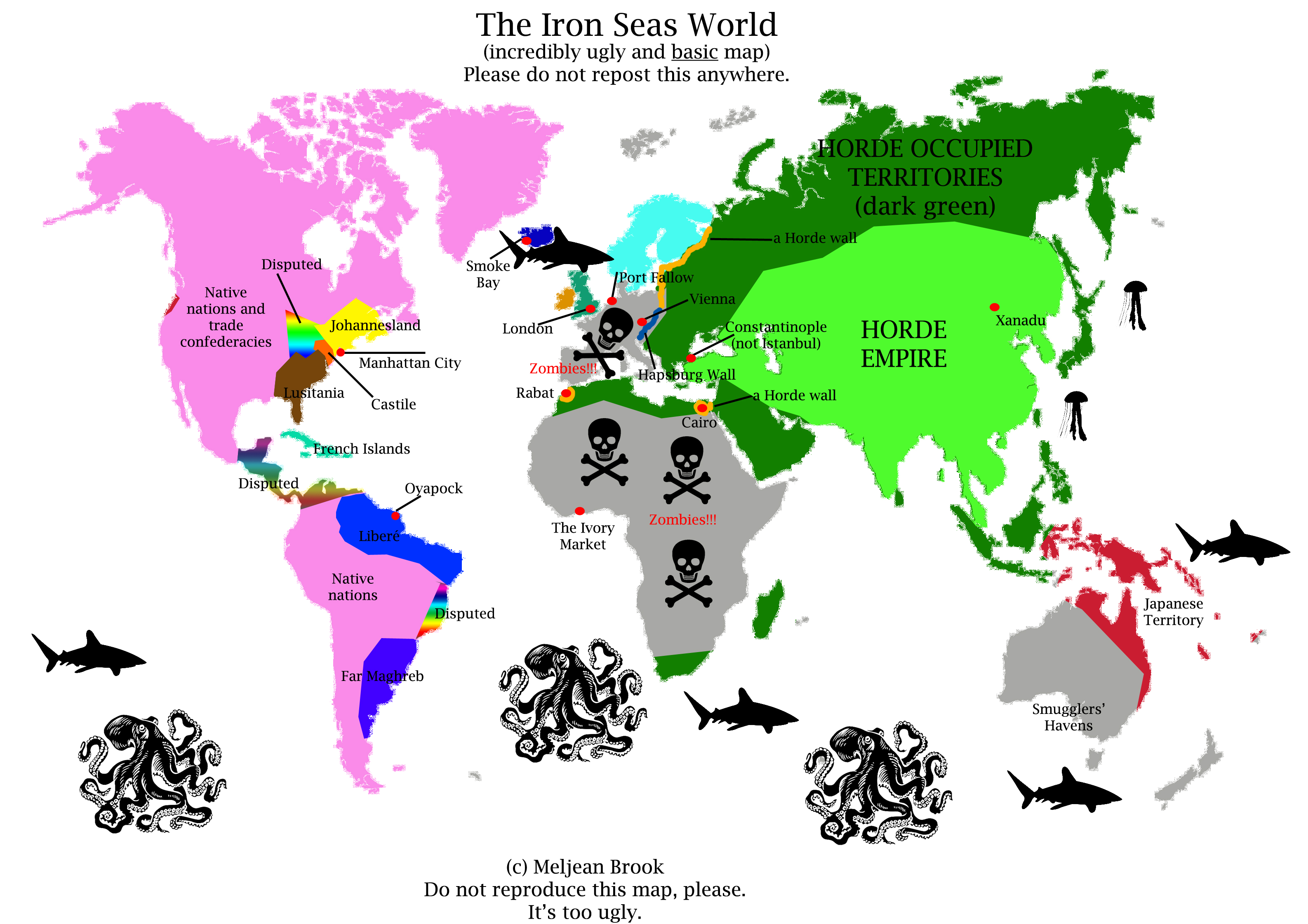 The Iron Seas Map 