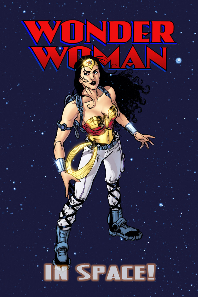 Wonder Woman in Space by Nicola Scott